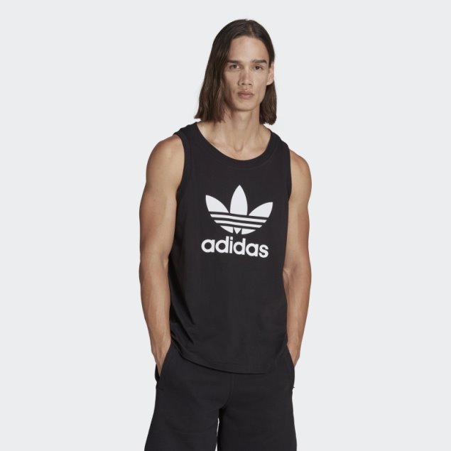 Camiseta Negra Adidas Adicolor Classics Trefoil