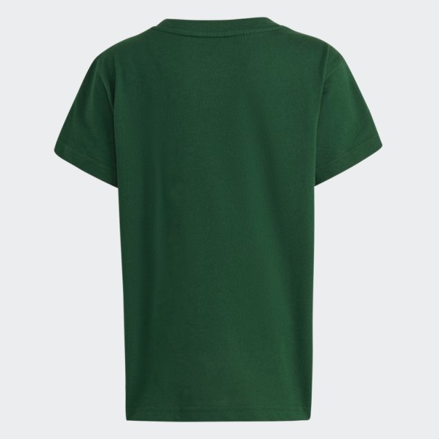 Camiseta Adicolor Verde Oscuro Trefoil Adidas