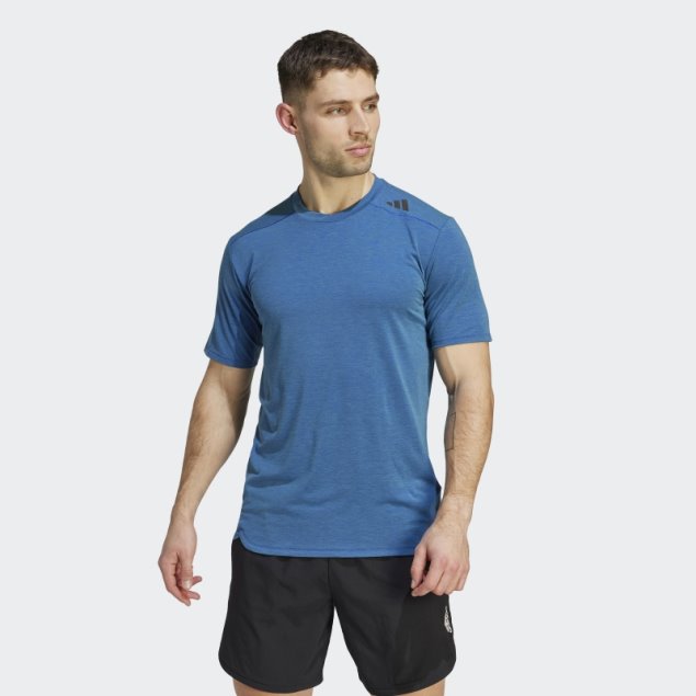 Diseñado Para Entrenar Camiseta De Entrenamiento Con Cambio De Color Aeroready Hiit Azul Adidas