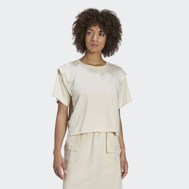 Camiseta Clásica Adidas No Teñida Adicolor Clean