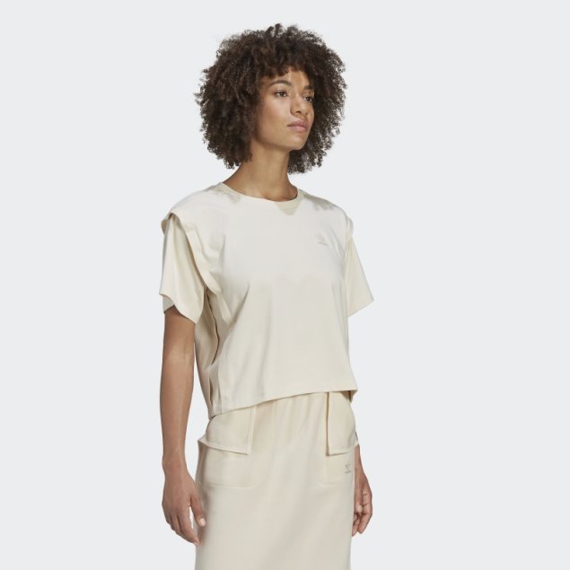 Camiseta Clásica Adidas No Teñida Adicolor Clean