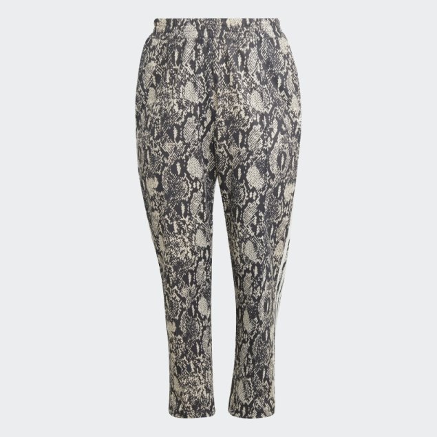 Pantalones De Chándal Negros De Pitón (tallas Grandes) Adidas