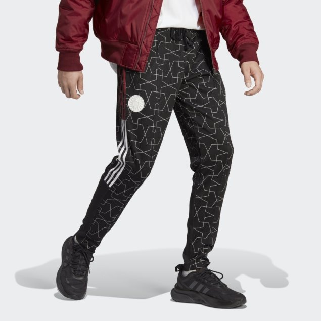 Pantalón Con Puños De 32 Equipos Adidas Negro