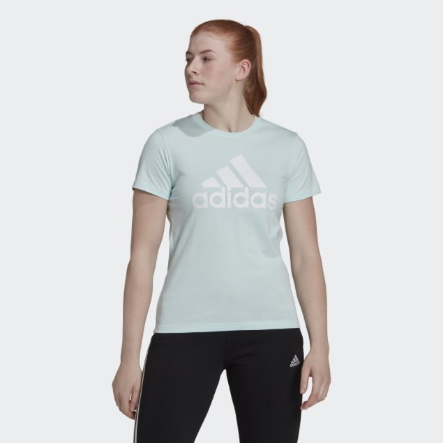 Camiseta Adidas Essentials Logo Blanca