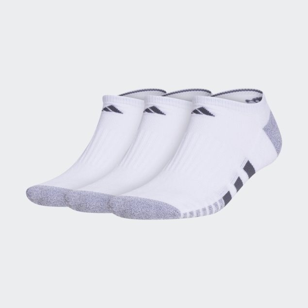 Calcetines Invisibles Acolchados Blancos 3 Pares Adidas