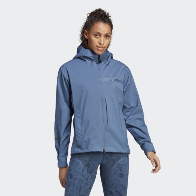 Chaqueta Impermeable Terrex Multi Rain.rdy 2.5 Capas Adidas Acero