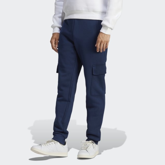 Pantalones Cargo Adidas Trefoil Essentials Night Indigo