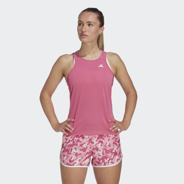 Own The Run Camiseta De Tirantes Adidas Fucsia