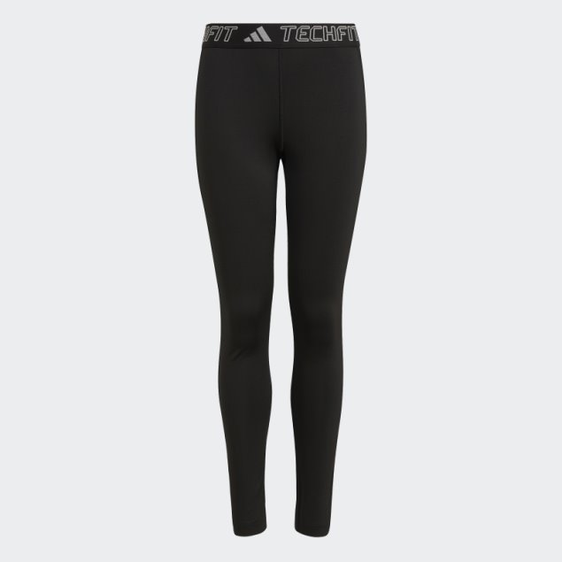 Mallas Largas Aeroready Techfit Negras Adidas