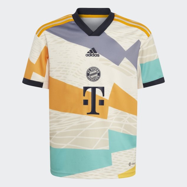 Camiseta Fc Bayern 22/23 Tercera Equipación Blanco Adidas Caliente
