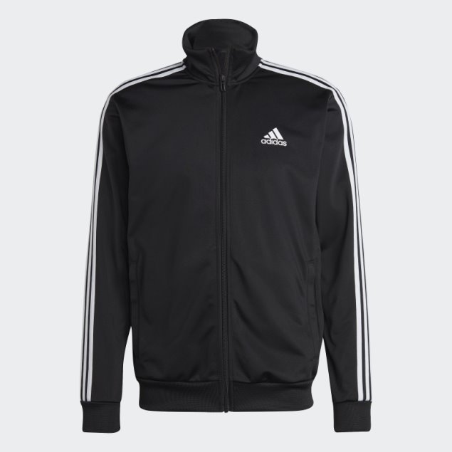 Chándal Basic 3 Bandas Tricot Negro Adidas