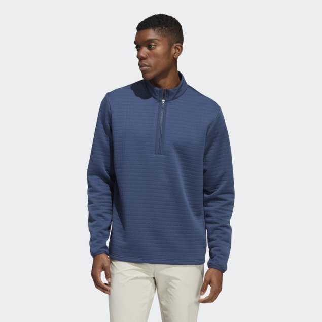 Sudadera Adidas Dwr 1/4-zip Azul Marino