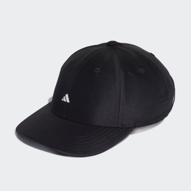 Gorra De Beisbol Satinada Negra Adidas Fashion