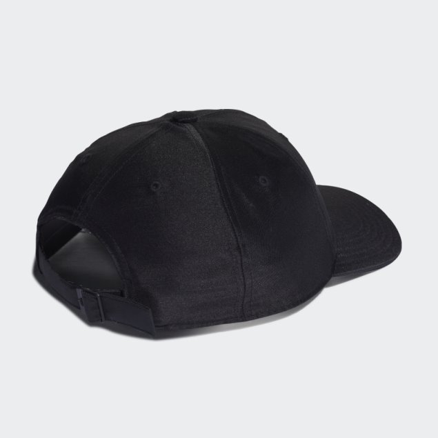 Gorra De Beisbol Satinada Negra Adidas Fashion