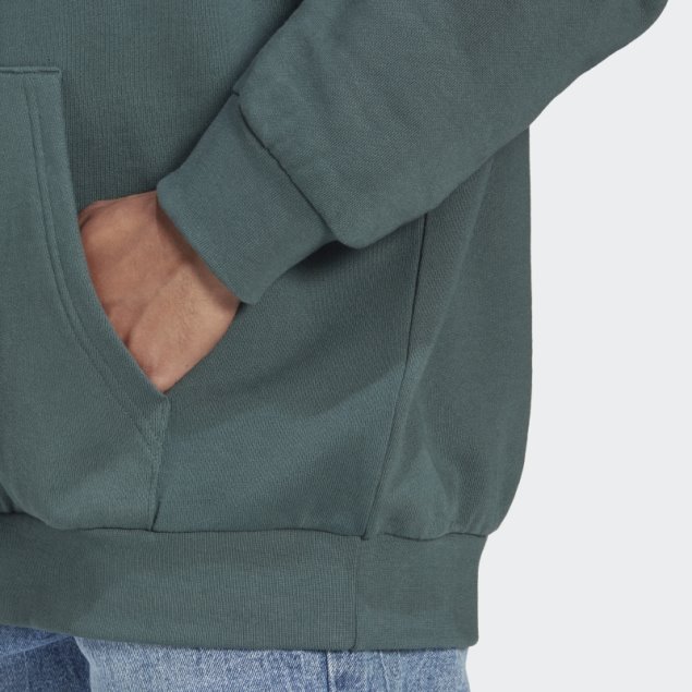 Sudadera Con Capucha Verde Mineral Adidas Rekive Graphic Caliente