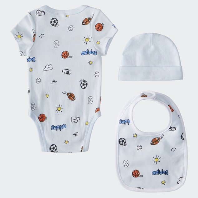 Conjunto De Body De Adidas Sky Tint