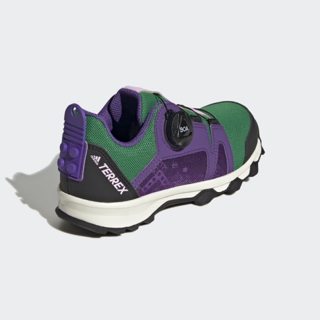 Adidas Terrex Agravic Boa X Lego Trail Zapatos Para Correr Moda Verde