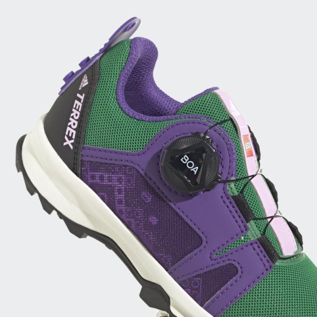 Adidas Terrex Agravic Boa X Lego Trail Zapatos Para Correr Moda Verde