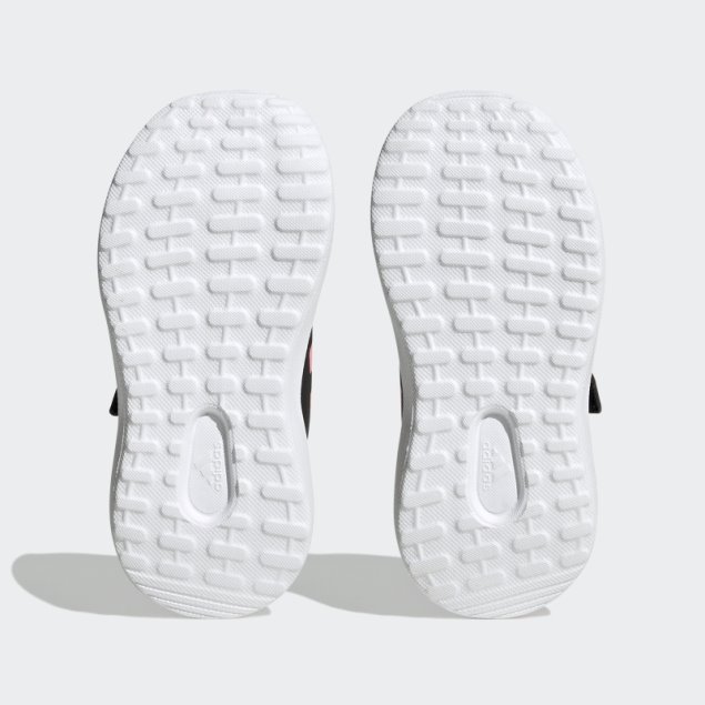 Zapatillas Adidas Fortarun 2.0 Cloudfoam Con Cordones Elásticos En Negro