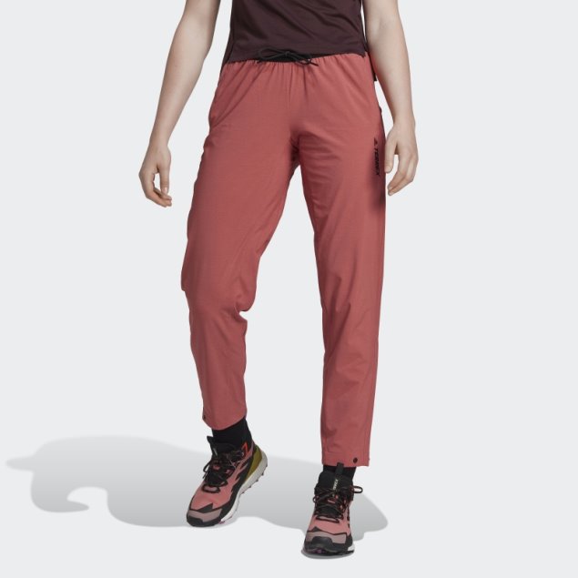 Pantalón Terrex Liteflex Senderismo Rojo Adidas