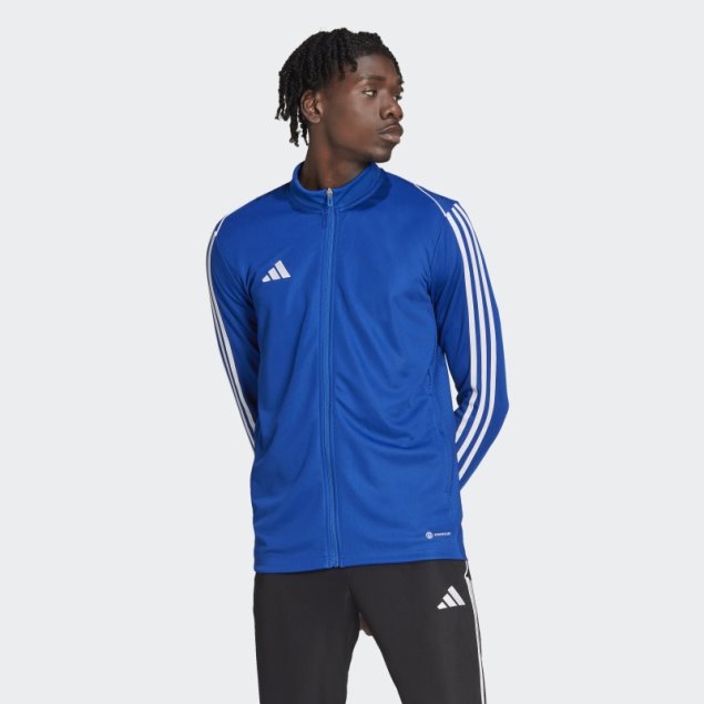 Chaqueta De Entrenamiento Liga Tiro 23 Azul Real Adidas Caliente