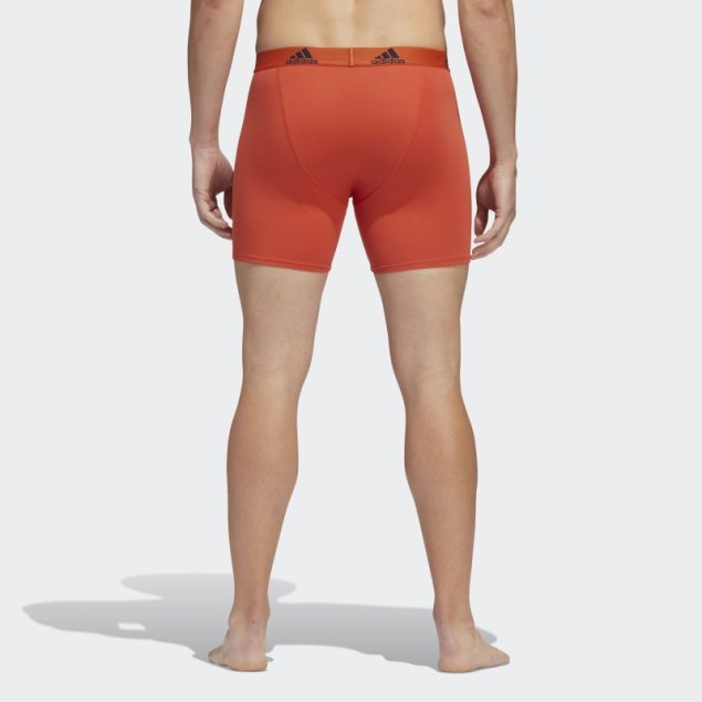 Calzoncillos Bóxer De Algodón Elástico Azul 3 Pares Adidas