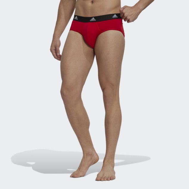 Calzoncillos Confort Flex Algodon 3 Rayas Negro Adidas