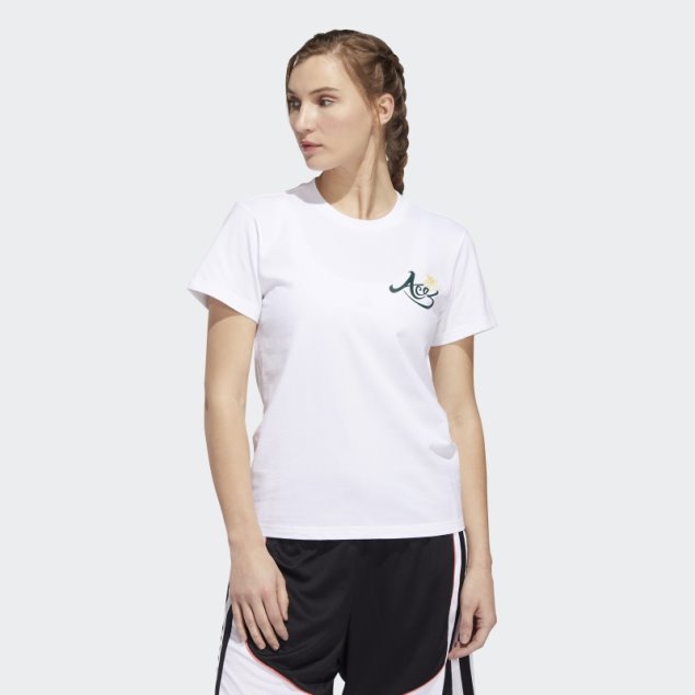 Camiseta Adidas Lailaa Blanca