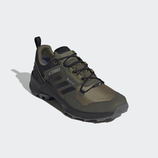 Verde Oliva Adidas Terrex Swift R3 Gore-tex Senderismo Zapatos