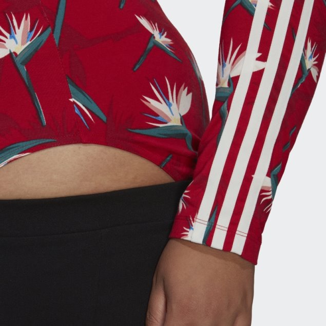 Body Rojo Thebe Magugu (talla Grande) Adidas