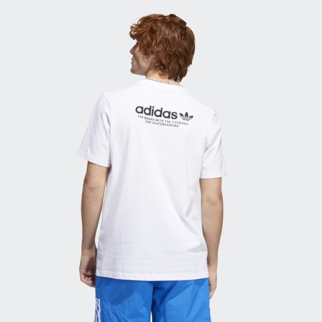 Skateboarding 4.0 Logo Camiseta (género Neutral) Blanco Adidas
