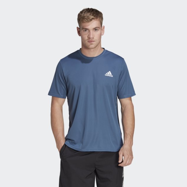 Camiseta Aeroready Diseñada Para El Movimiento Adidas Acero