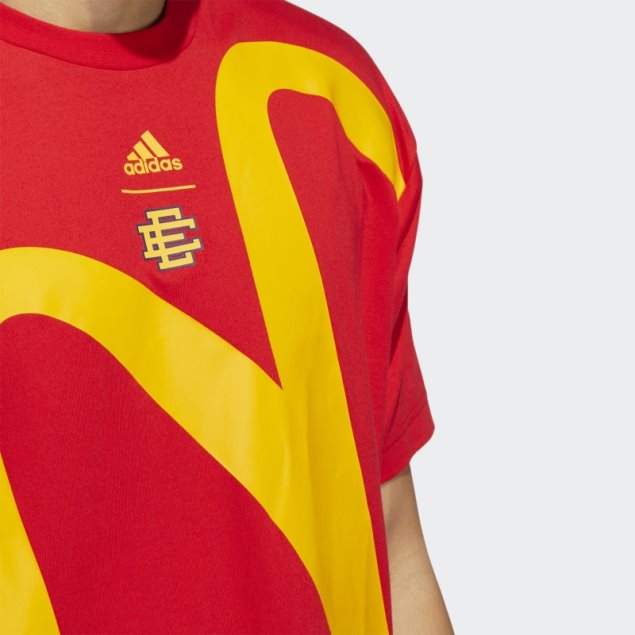 Camiseta Roja Adidas Eric Emanuel Mcdonald's Graphic (género Neutral)