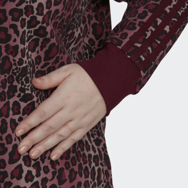 Sudadera Granate Adidas Crew (talla Grande)