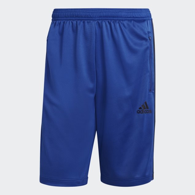 Adidas Diseñó 2 Move 3-stripes Primeblue Pantalones Cortos Azul Real Caliente
