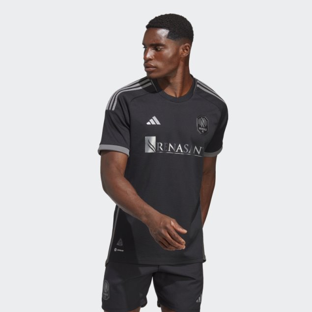 Camiseta Nashville Sc 23/24 Primera Equipación Adidas Negra
