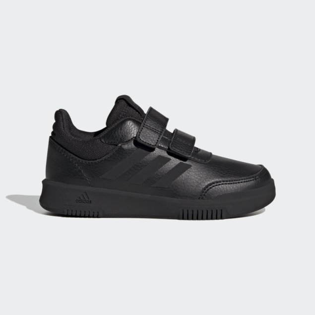 Zapatillas Tensaur Con Velcro Adidas Negras