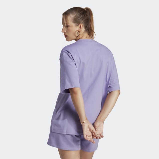 Camiseta Lila Adidas Adicolor Essentials