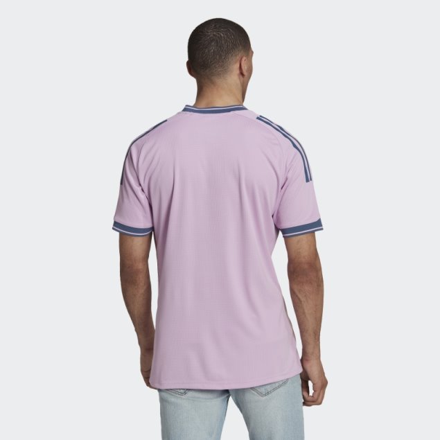 Camiseta De Entrenamiento De Rugby Lila Adidas All Blacks