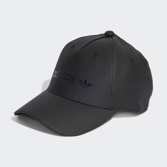 Gorra Beisbol Satinada Negra Adidas