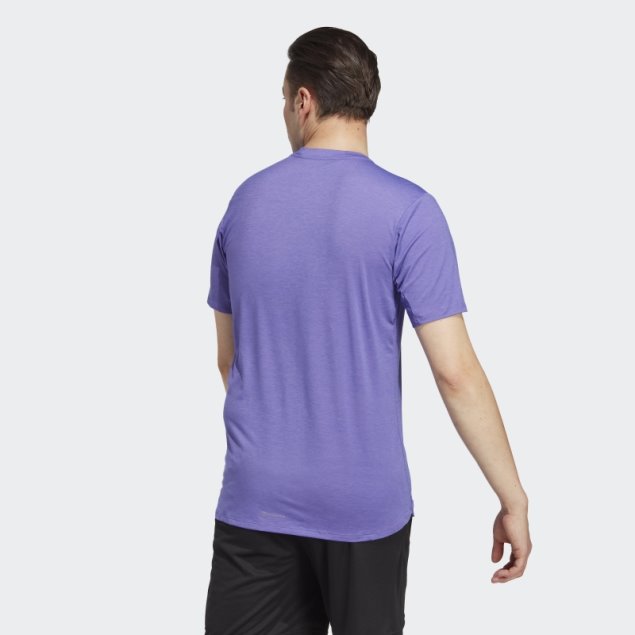 Camiseta De Entrenamiento Con Cambio De Color Aeroready Hiit De Adidas Purple Rush Diseñada Para Entrenar
