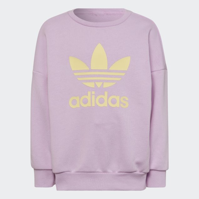 Conjunto Lila Con Logo Gráfico De Adidas
