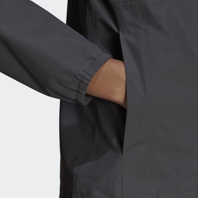 Chaqueta Essentials Rain.rdy Adidas Gris