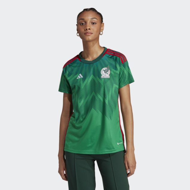 Camiseta Adidas Mexico Verde 22 Primera Equipación
