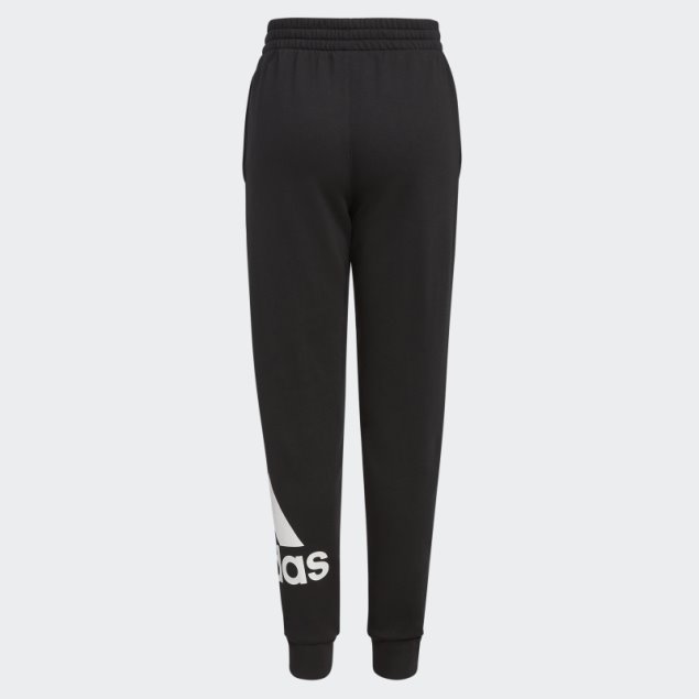 Joggers De Algodón Esencial Adidas Negro