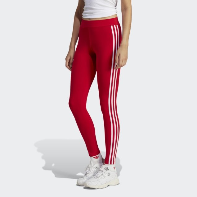 Adicolor Classics 3-stripes Leggins Adidas Escarlata
