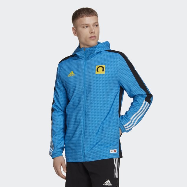 Azul Adidas Tiro X Lego Cortavientos Moda