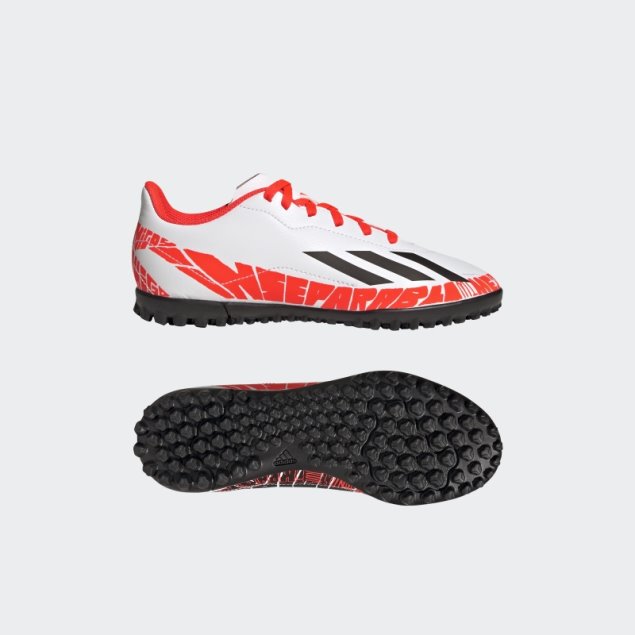 Blanco Adidas X Speedportal Messi.4 Zapatos De Césped Artificial