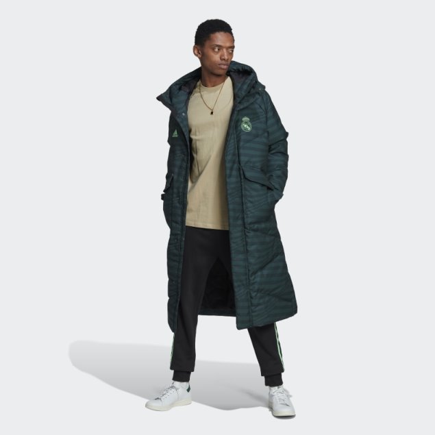 Chamarra Negra Adidas Real Madrid