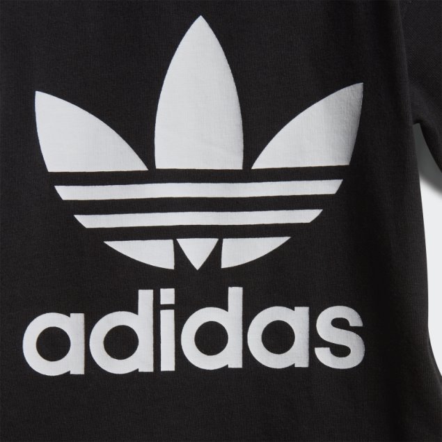 Camiseta Trébol Adidas Negra
